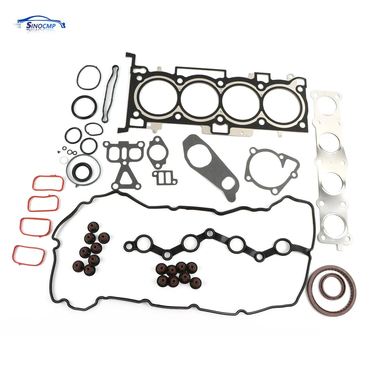 

Комплект уплотнений для капитального ремонта двигателя для Hyundai Kia G4KH 2.0T 2012-2020 гг. 20910-2G00A 20910-2GM03 223112G600 2144325000 209102G000