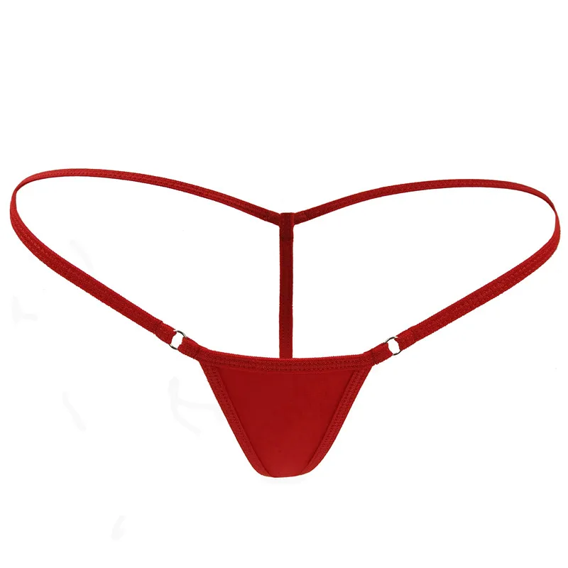 Mini Micro Bikini Thongs Women Hot Sexy Cotton G-string Y Back Tanga Swimwear Mesh Transparent Panties Lingerie Underwear