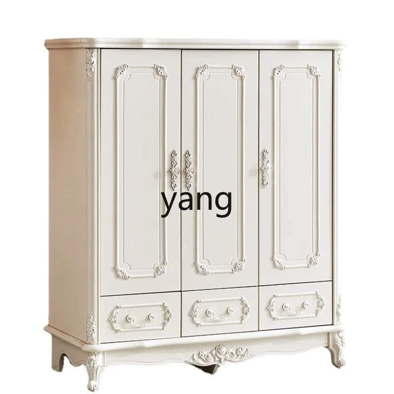 

Yjq Children's Wardrobe Bedroom and Household Baby Wardrobe Small Apartment Room Storage Cabinet