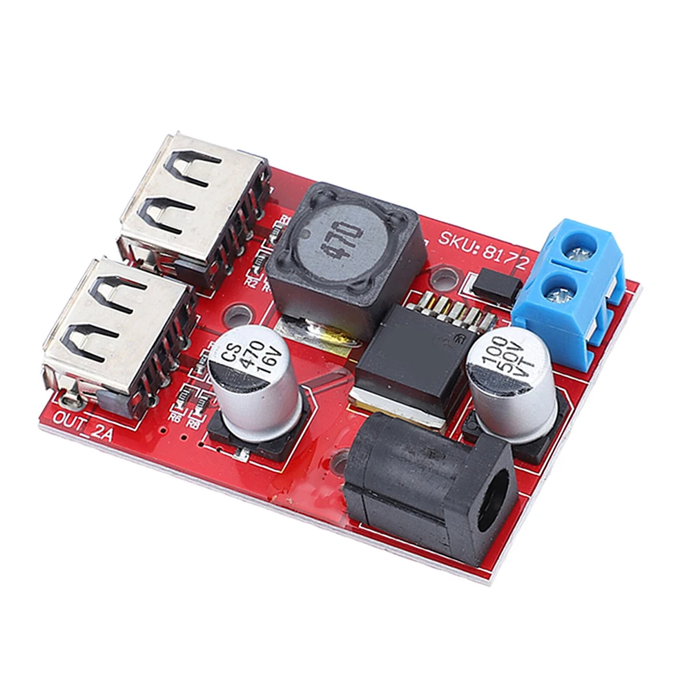 1Pcs Solar Controller Charger Board With Dual USB Ports 5V 3A Charging Module Automatic Board Solar Controller For Mobile Phones