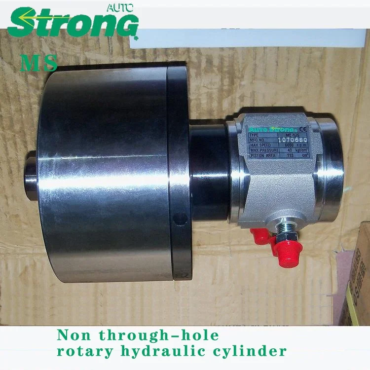 

Taiwan China Original AUTOStrong Non Through-hole Rotary Hydraulic Cylinder MS105 MS125 MS150 MS200