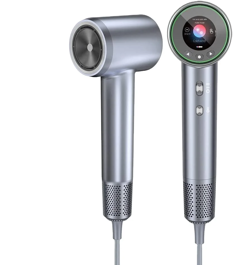 

Phenitech Portable Hair Dryer Quickly Dispelling Wet Hair 360 Degree Rotation Brushless Puff Hair Styles