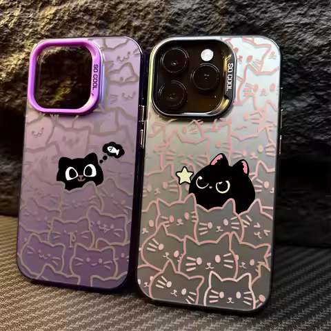 Creative Cute Stacked Cat Case for Xiaomi 11 Lite 5G NE 14T 13T 12T 14 13 Pro POCO X7 X6 X5 X3 NFC F3 F4 GT C65 C75 M6 Pro 4G