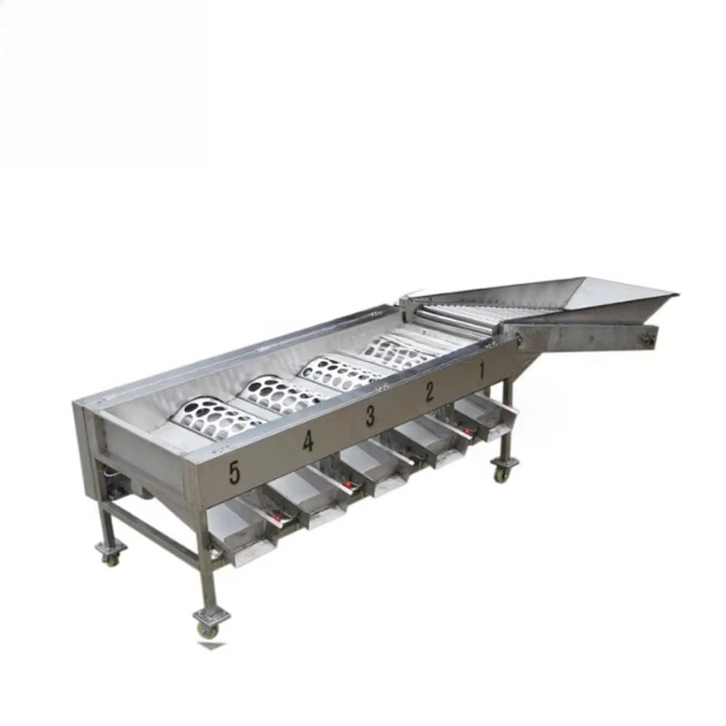 Fruit Grading Machine Vegetable Sorting Machine Fruit  Orange Potato Tomato Sorting Machine