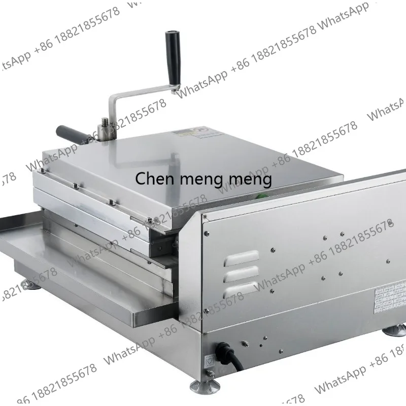 

Commercial side length 28CM fossil cake machine pressure, oracle bone pattern fresh shrimp squid cake machine, crispy cake