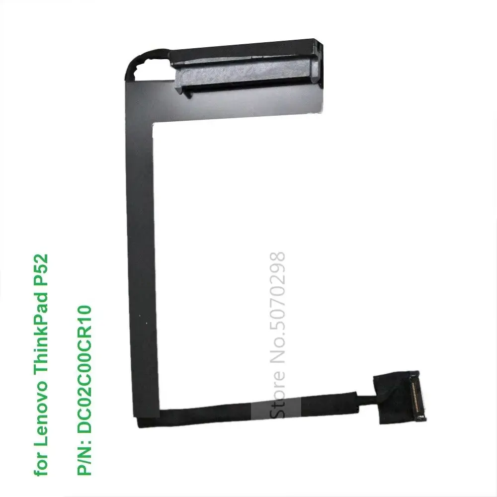2.5 HDD SSD Hard Drive Cable Connector Plus Caddy Bracket Frame For Lenovo ThinkPad P52 EP520 DC02C00CR10 Mobile workstation
