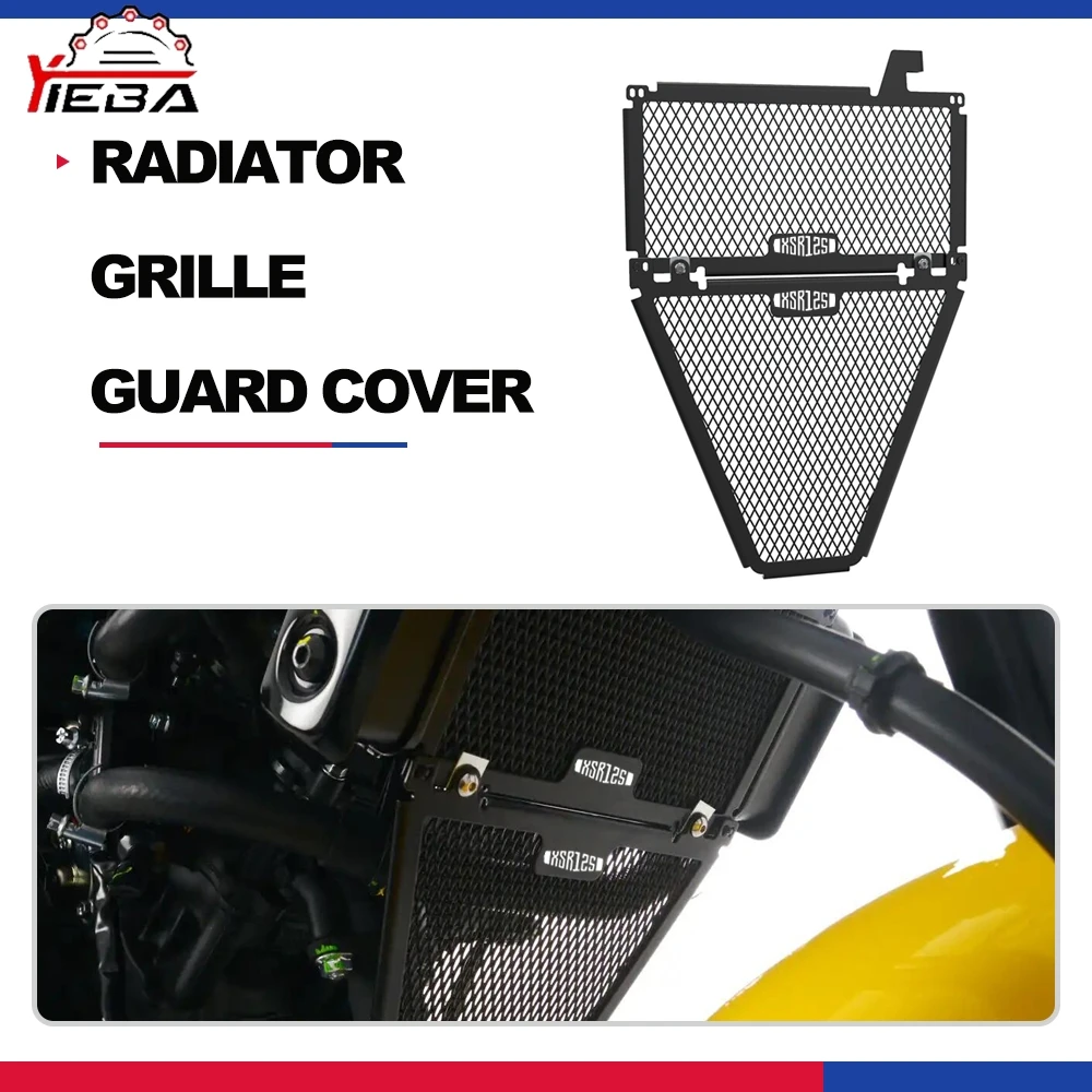 

For Yamaha XSR125 XSR-125 MT-125 XSR MT 125 2021 2022 2023 2024 Motorcycle Accessories Radiator Grille Guard Cover Protection