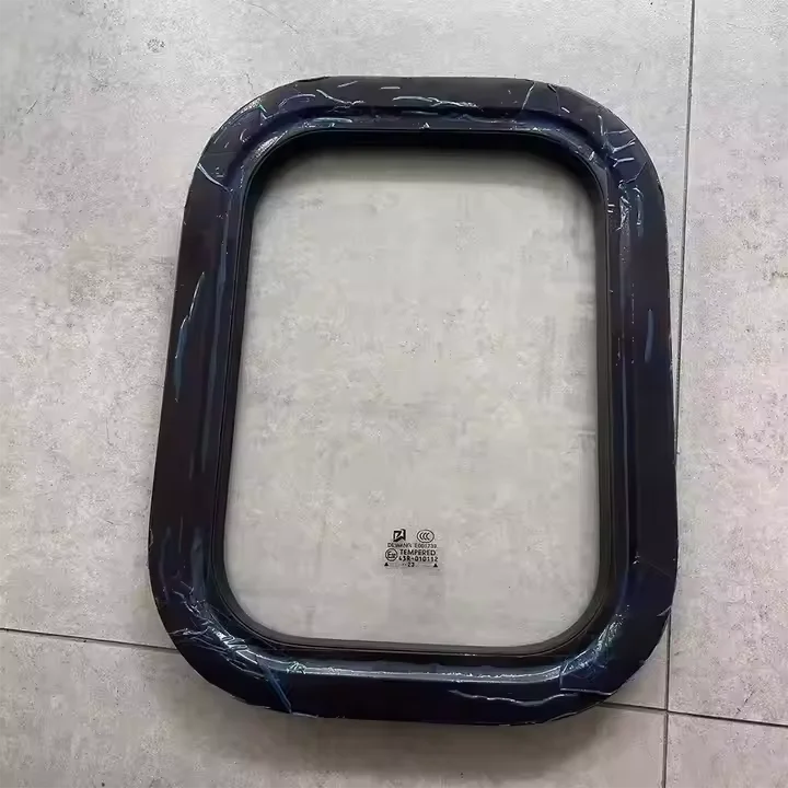 Heavy-Duty Aluminum Alloy Window for Yachts & Ships Black Glass Window with Inner Opening Waterproof UV Resistant Marine Supply
