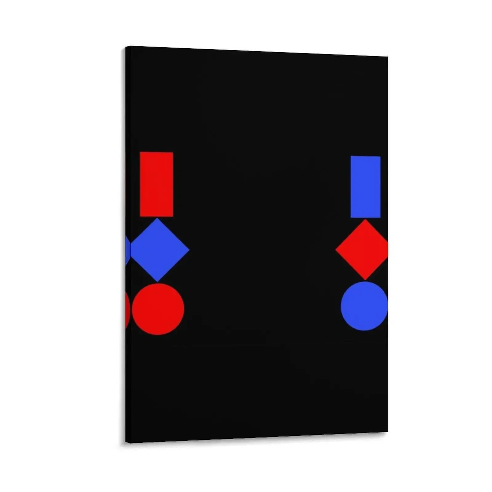 

The Tables Of Chartres - Crossed Open Eye Meditation/ Left-Right Brain Hemisphere Synchronization Canvas Painting