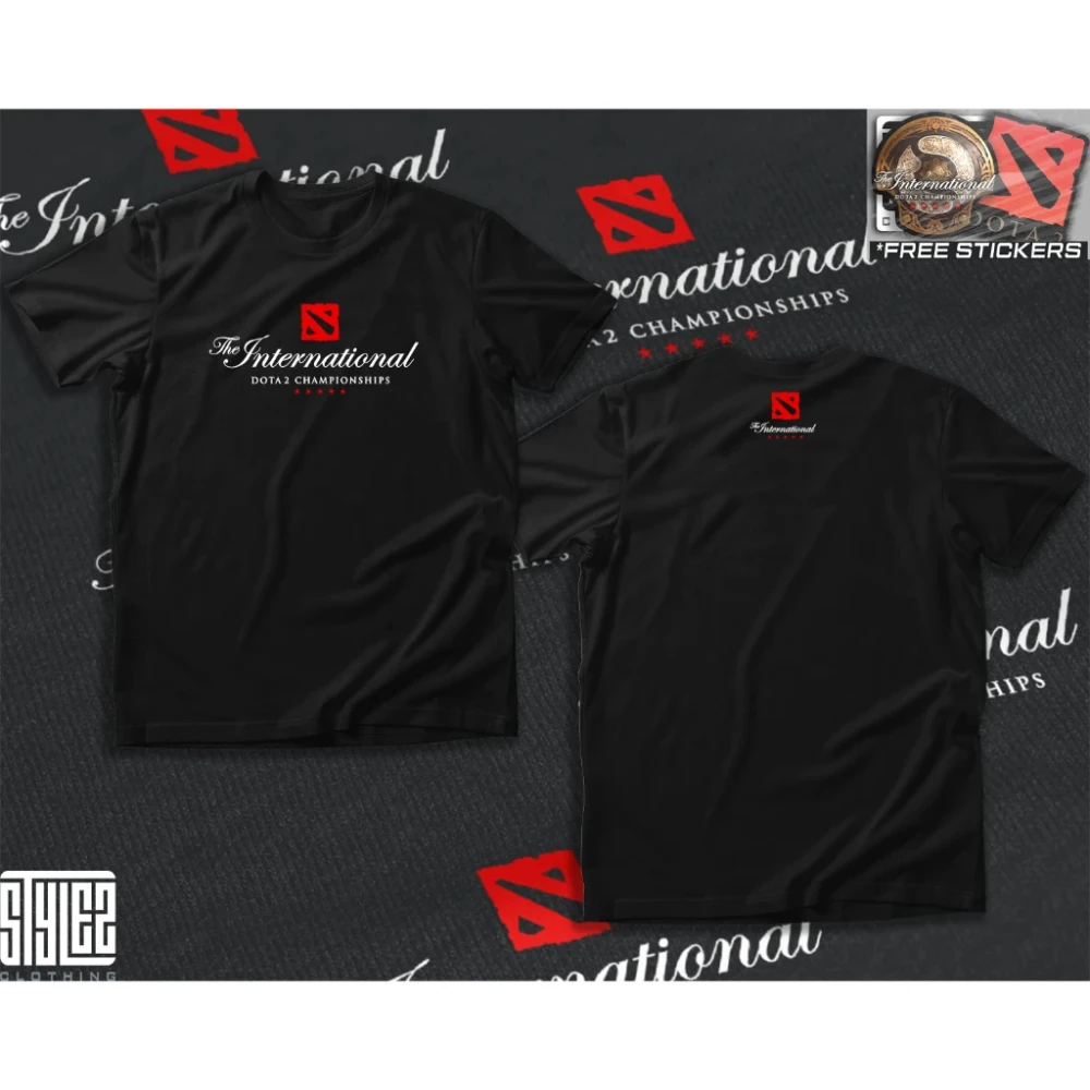 2026 Esports Champion Badge Graphic Oversized T-Shirt for Kids Adults Retro Game Print Streetwear Short Sleeve Crew Neck Tops