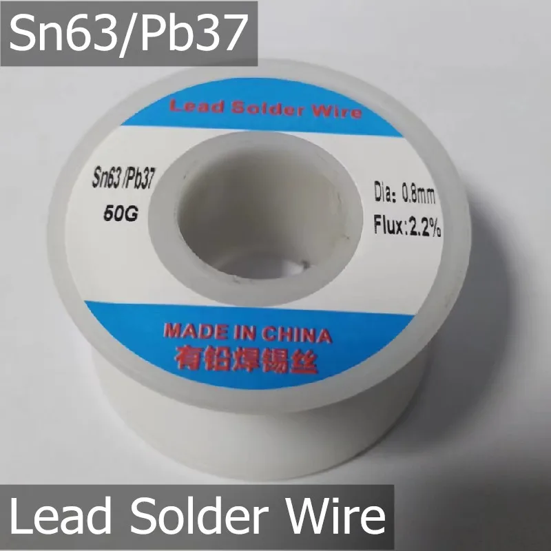 

50g/roll with lead solder wire, low melting and high purity mixed tin rosin core solder wire with a diameter of 0.6/0.8/1.0/1.2m