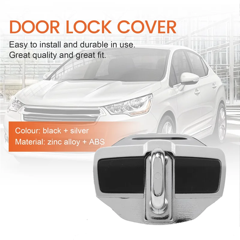 

Durable TRD Door Stabilizer Door Lock Protector Latches Stopper Covers For Toyota Land Cruiser Alphard Vellfire