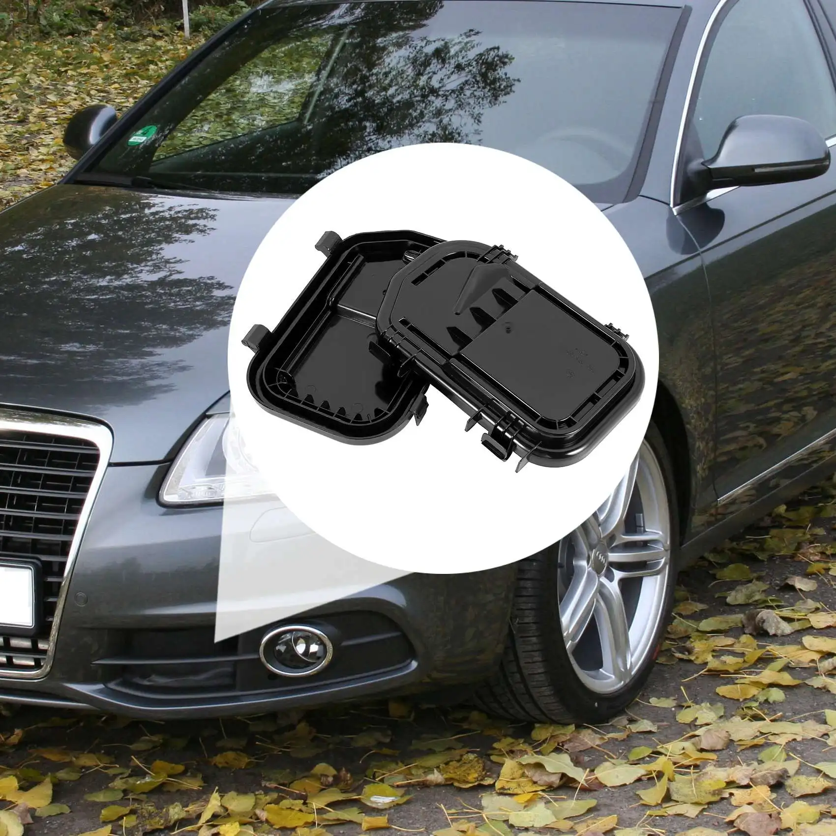 1 Pair Headlight Dust Cover Back Cover Headlight Seal Cover For-Audi A6 A6L C6 S6 2005-2011 4F0941158 4F0941159