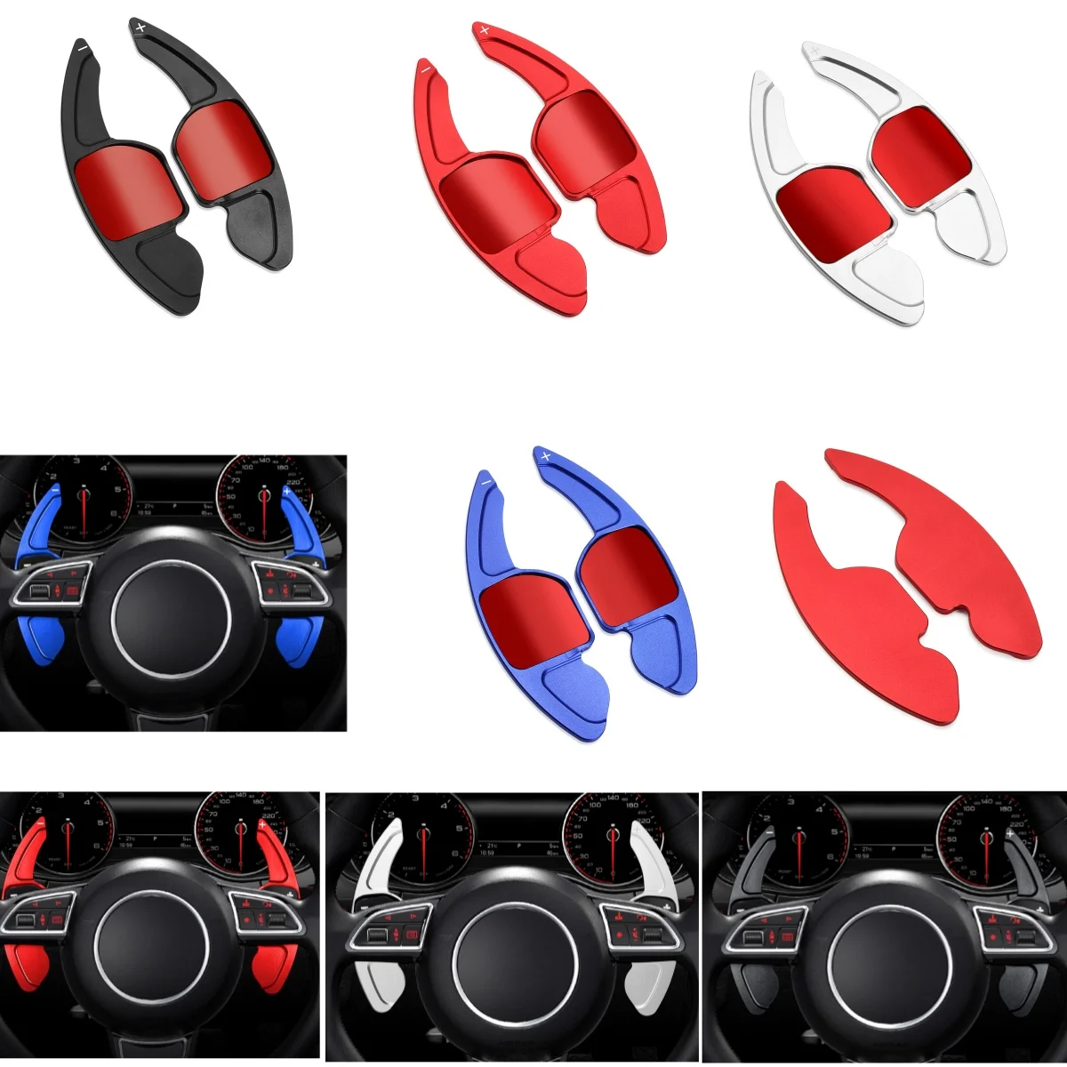 

Удлинитель рулевого колеса DSG для Audi A3 S3 8V A4 S4 A5 S5 B8.5 A6 S6 A7 S7 C7 Q5 Q7 2013 2014 2015 2016