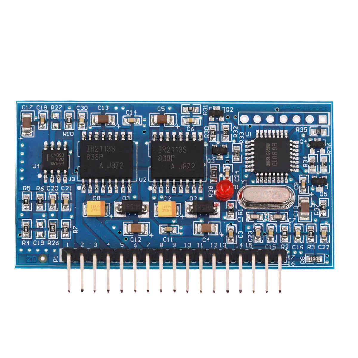 5V DC-AC Pure Sine Wave Inverter SPWM Driver Board EGS002 12Mhz Crystal Oscillator EG8010 + IR2113 Driving Module