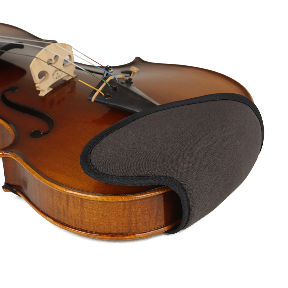 Violin Chin Shoulder Rest Soft Flannel Pad Sponge Cover Protector 4/4 3/4 Fiddle Multi-color Musical Instrument Accessories