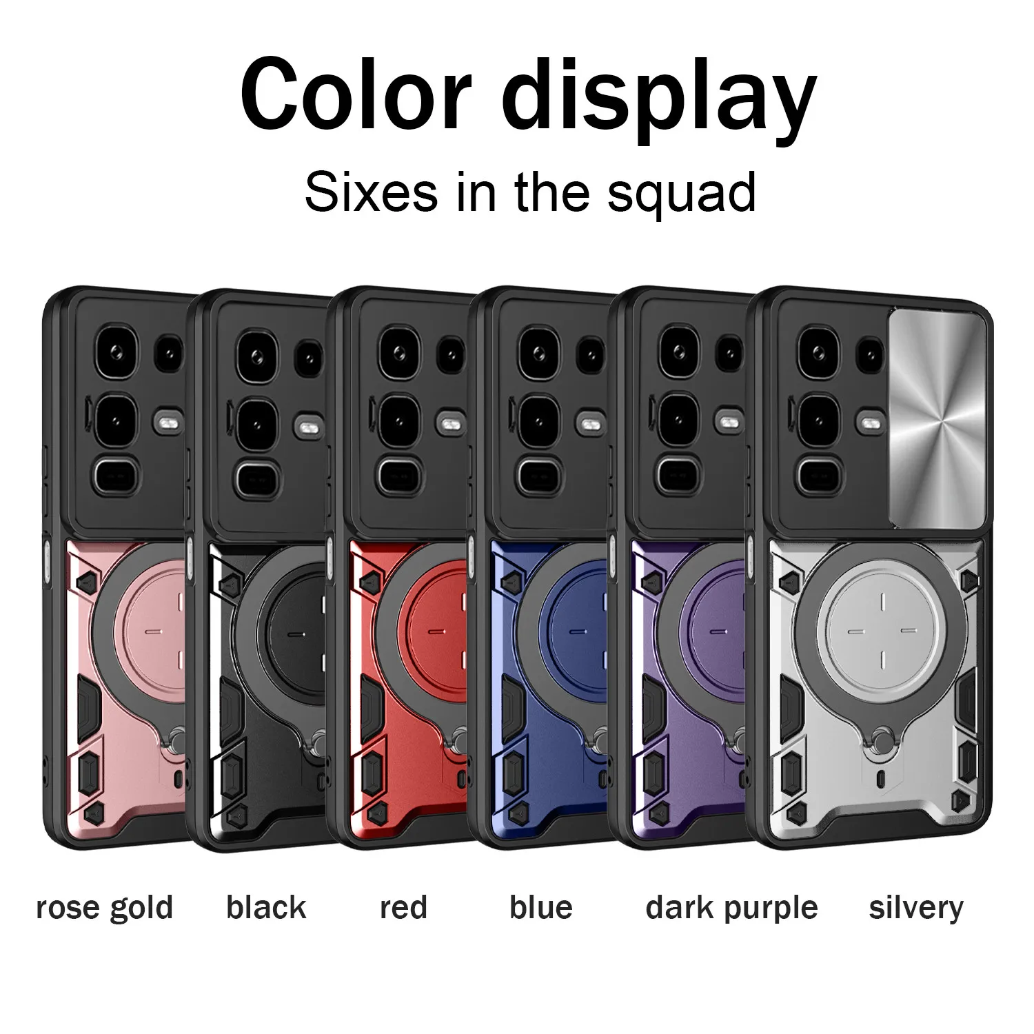 غطاء حماية لهاتف انفينيكس نوت 50 برو 4G 50 Pro + Plus 50x 5G مع حامل حلقي حامل عدسة حماية Fundas Coque Capa #2