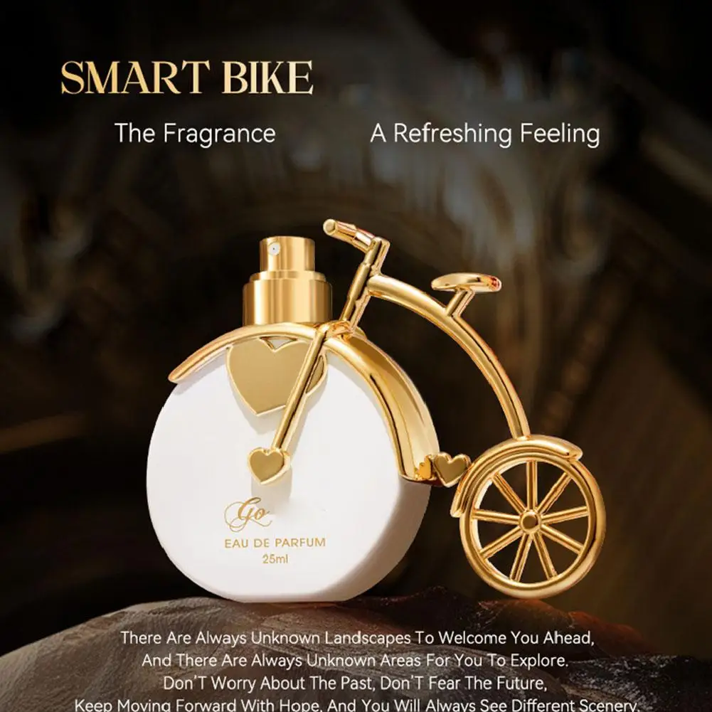 Женские духи для стайлинга велосипеда, розовые ароматные свежие восточные цветочные духи с подарочной коробкой, упаковка, праздничный подарок