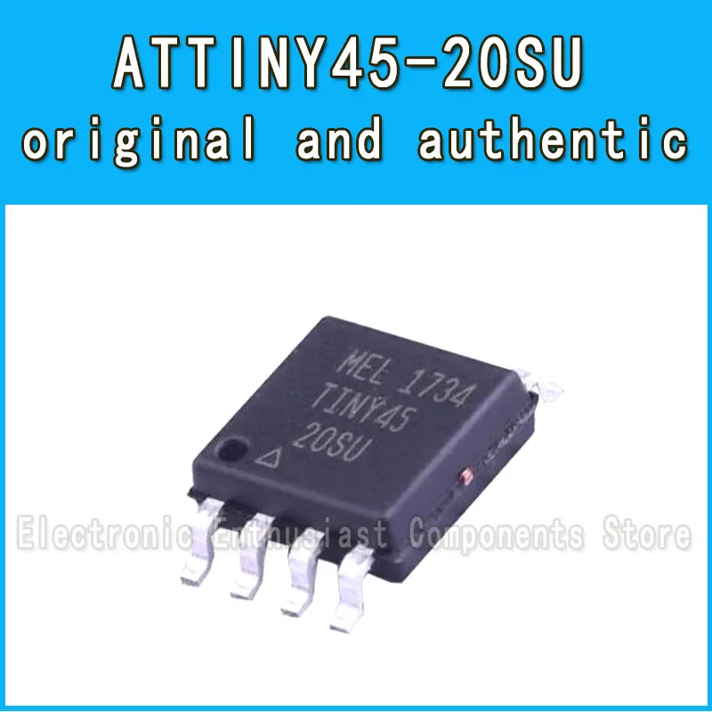 

10pcs/Lot ATTINY45-20SU ATTINY45 ATTINY45-20SUIC MCU 8BIT 4KB FLASH 8SOP SOP-8