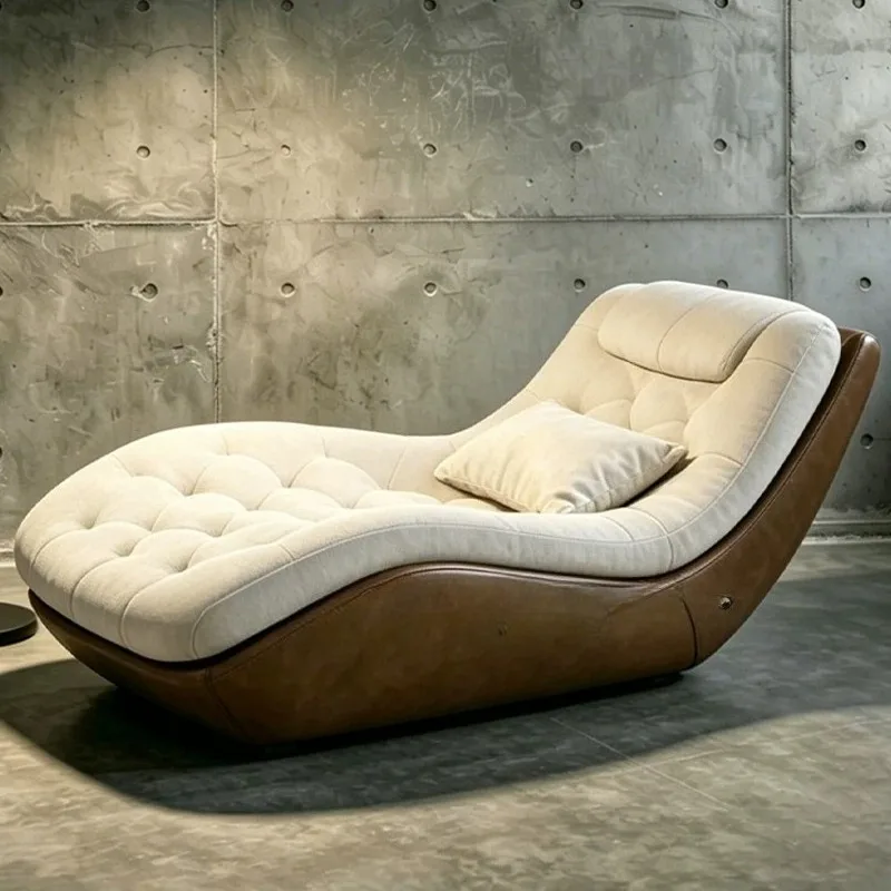 Zero Gravity High-End Fabric Sofa Lazy Recliner Chair Light Luxury for Living Room Balcony Hotel Homestay