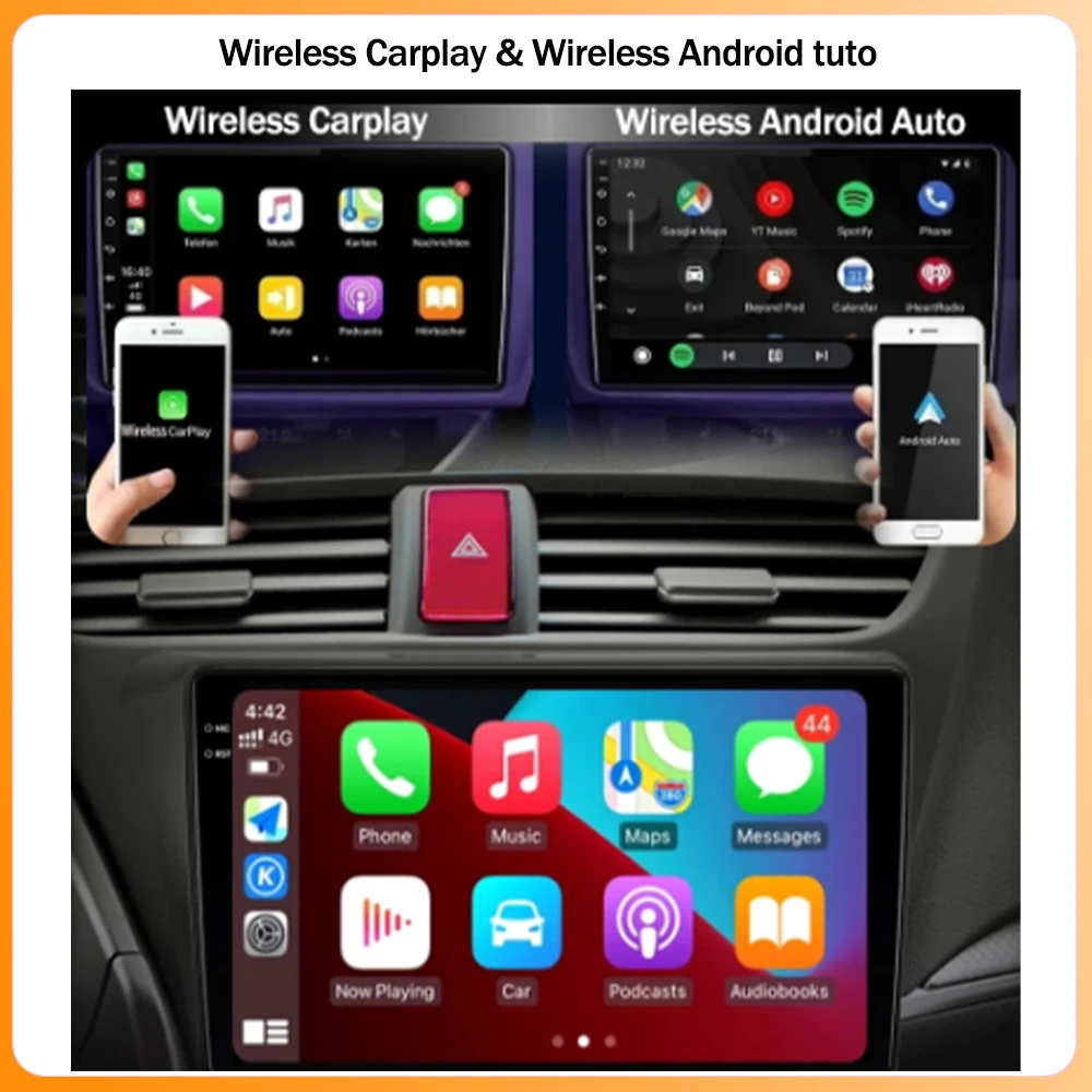 Android 14 For Opel Antara 1 2006 - 2017 Wireless Carplay Car Radio Multimedia Video Player Stereo Navigation GPS 4G WIFI QLED