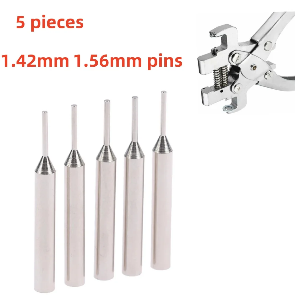 5 pieces goso 1.42mm 1.56mm pins for Goso Dismounting Pin Flip Key Vice Remover Flip Key Fixing Tool