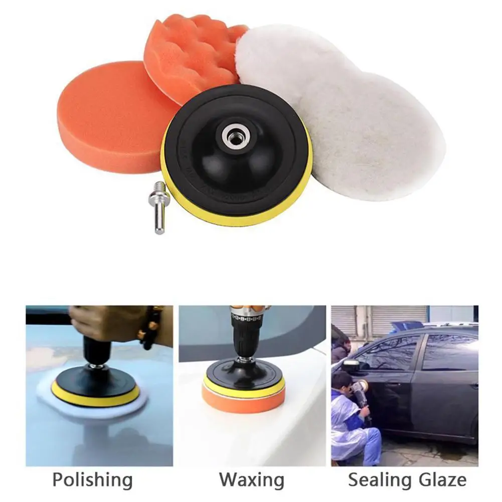 6-Pack Car Polishing Sponge Pad Kit 3