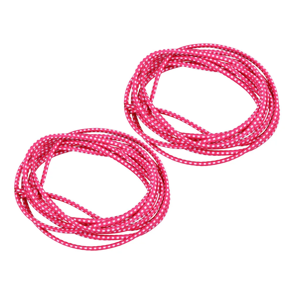 2pcs Kids Jumping Rope Elastic Band Toys Lightweight Fitness Pink Girl Sports Home School Training Weight Loss