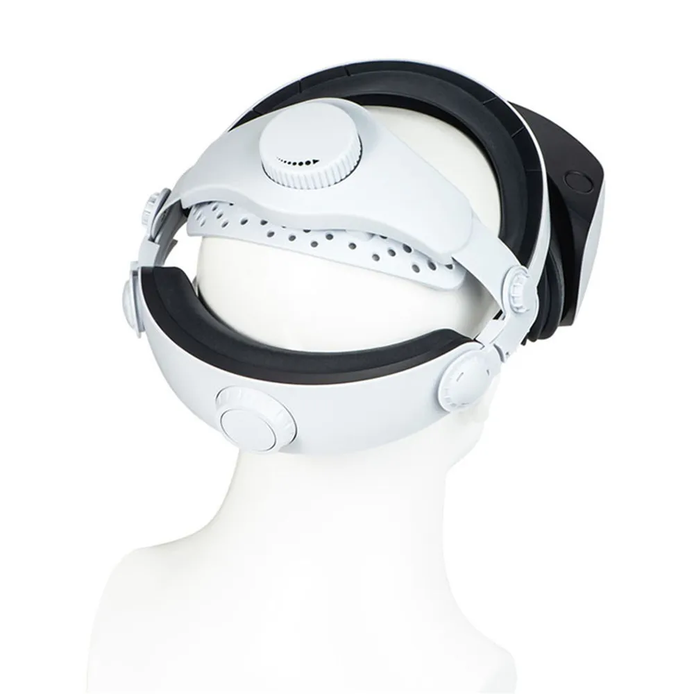 حزام الرأس لـ PS VR2، أشرطة مريحة لتخفيف الضغط قابلة للتعديل لملحقات أغطية الرأس PlayStation VR2