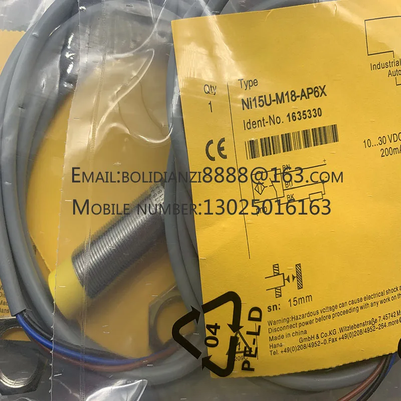Original proximity switch sensor NI15U-M18-AP6X NI15U-M18-AN6X