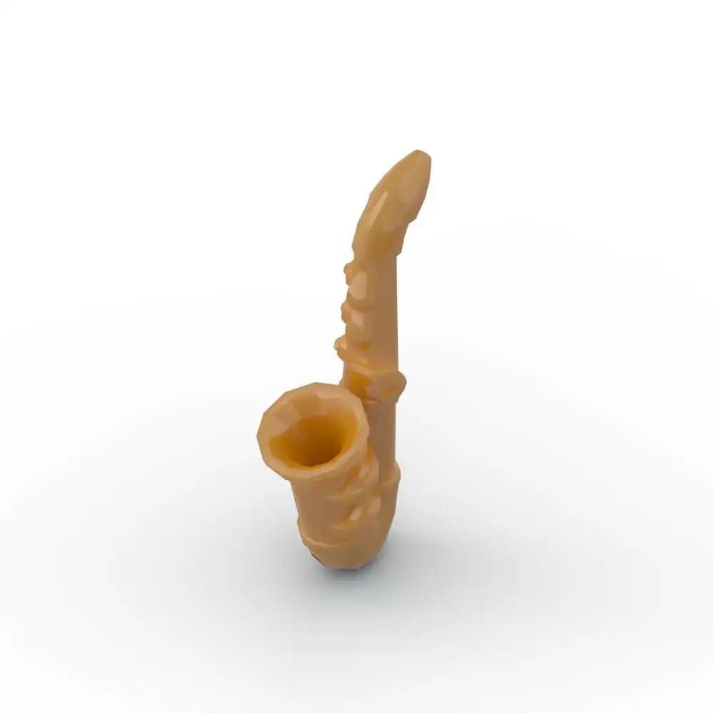 MOC 10PCS 13808 High-Tech DIY Body Brick Classical Adaptive Utensil Musical Instrument Saxophone Building Block Toys Boys Gifts