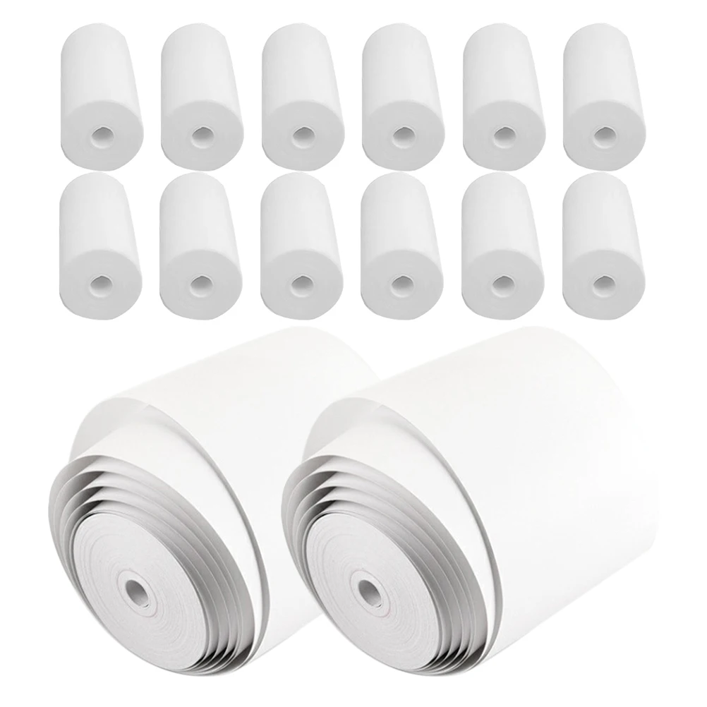 

20 Rolls 55mm Thermal Paper Printer Papers Supermarket Receipt Cash Register Card Machine Rolls Smooth Surface