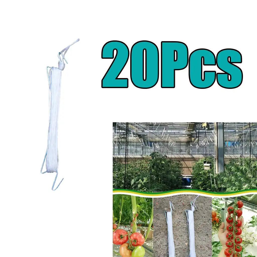 

15/20/25/30pcs Planting Tomato Hooks Clips for Planting Tomato Durable