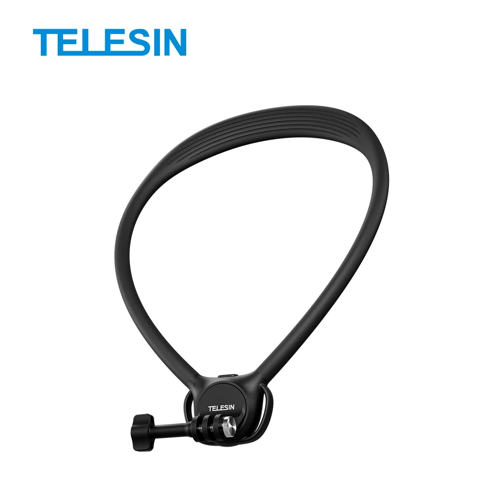 

TELESIN Neck Mount SE 2.0: Hands-Free POV Vlog Strap for GoPro Hero 13-9, Insta360 X5/X4/Ace, DJI Osmo 360/Nano & Action 6-4