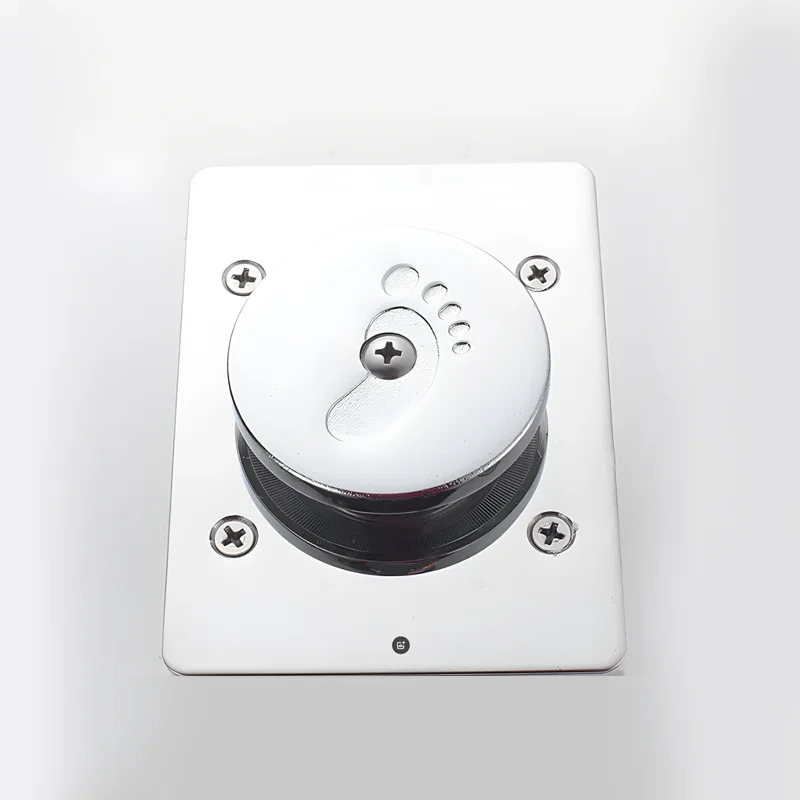 PPR hot melt hydraulic foot pedal squatting toilet flush valve concealed foot pedal stool squatting pit delay flush valve switch