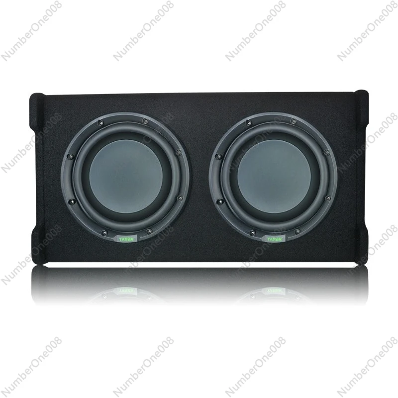 مضخم صوت للسيارة عالي الطاقة احترافي معدل نشط 10 بوصة صوت السيارة ثقيل باس مكبرات صوت مزدوجة 10 بوصة #1