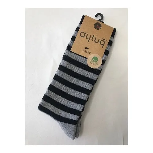 Cotton Seamless Striped Men 'S Socks