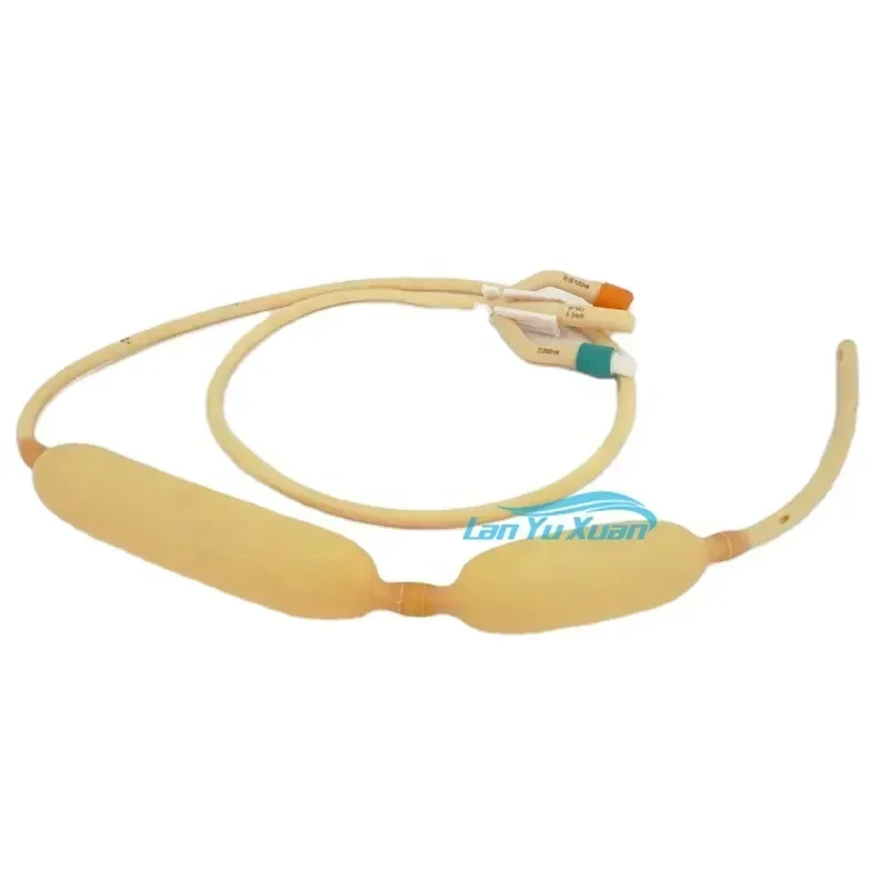 Medical Latex Stomach Tube Three Lumen Tube 14 Fr 16 Fr 18Fr 20 Fr 100%  Polymer Disposable Gastric Tube