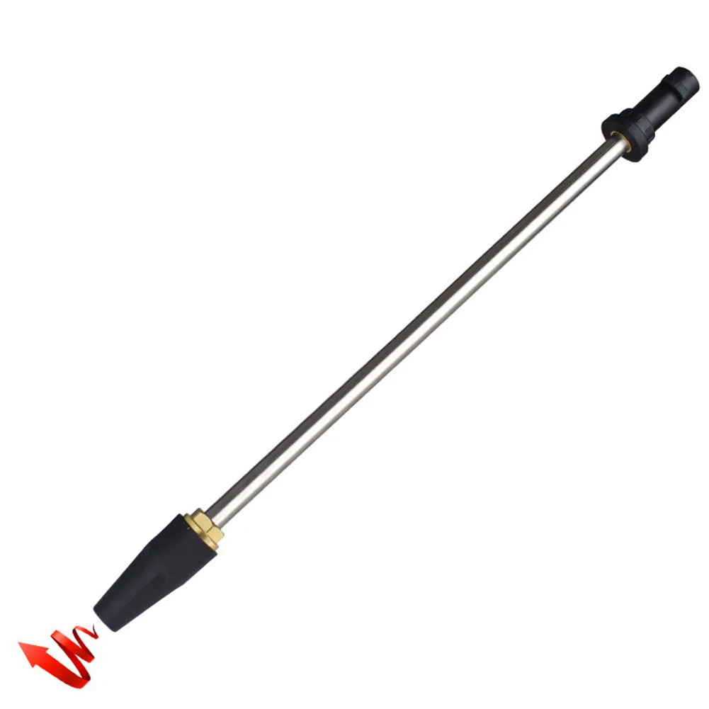 

2600psi Stainless Steel Rod Pressure Washer Nozzle with Rotating Lotus Spray for Reliable High Pressure Cleaning Performance