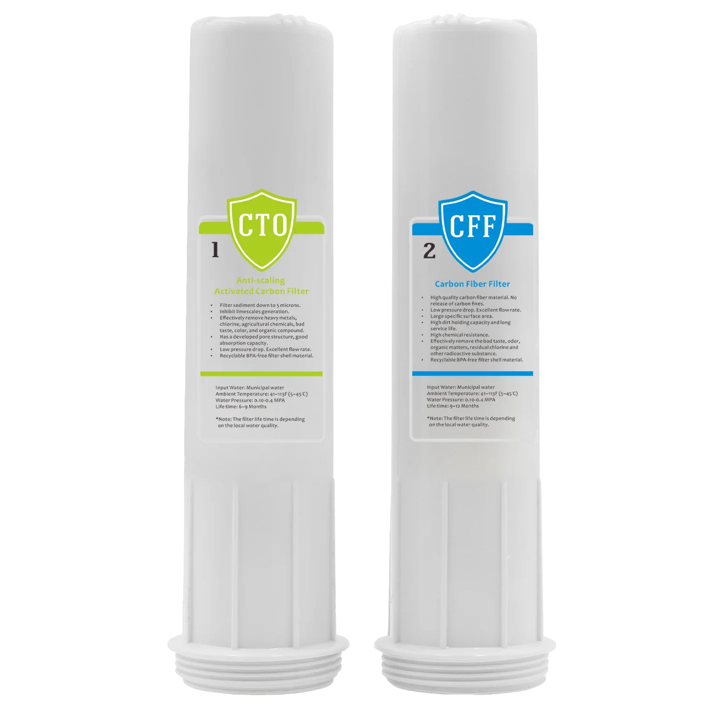 Сменный фильтр из внутреннего волокна/активного угля для очистителя 929/959 щелочной воды