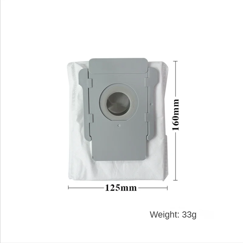 4Pcs Vacuum Cleaner Dust Bag Replacement for S9 I7 I7+ E5 E6 Robotic Dust Collector Spare Parts