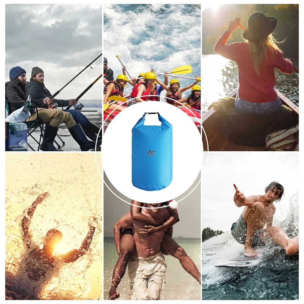 1/2PCS Waterproof Swimming Bag 10L/20L Dry Sack Waterproof Drifting Bag Floating Dry Bags For Boating Fishing Rafting Swimming