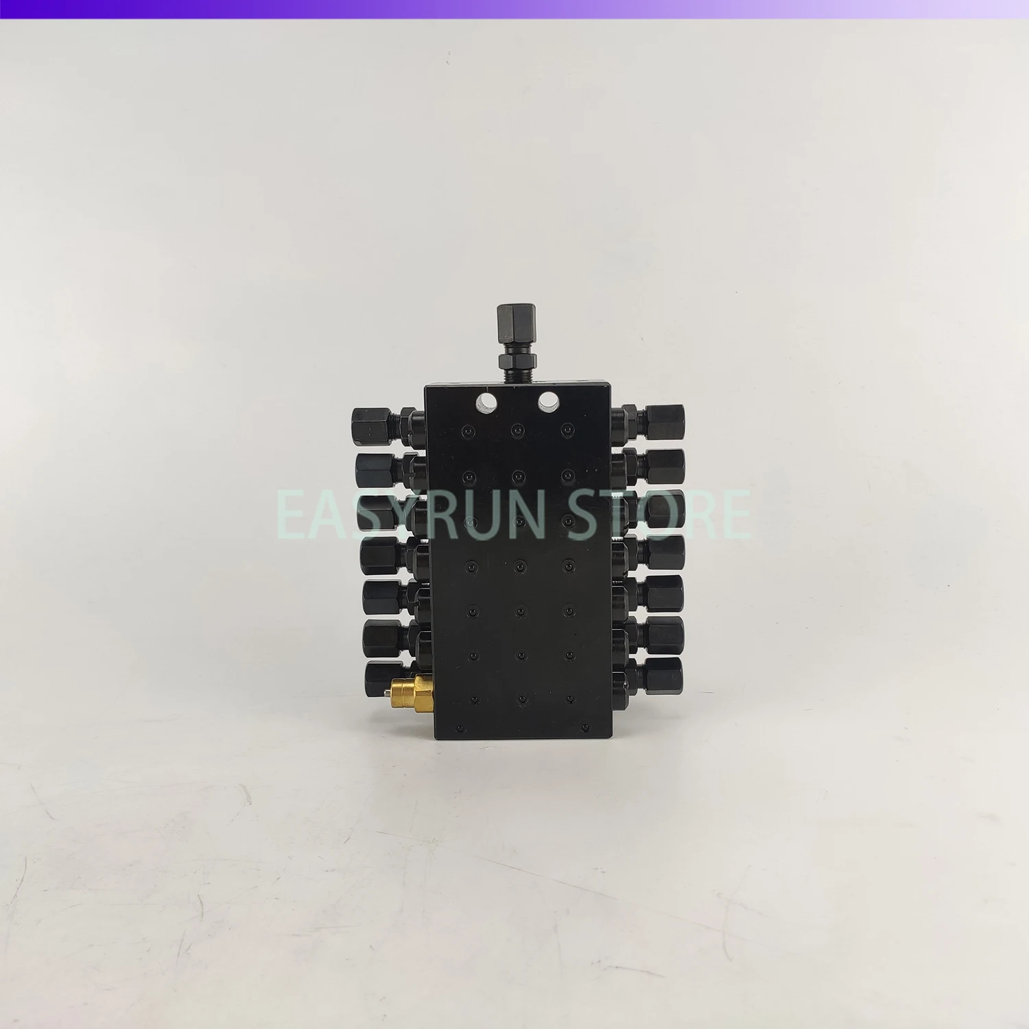 Oil distributor distribution valve block type 14 position oil separator