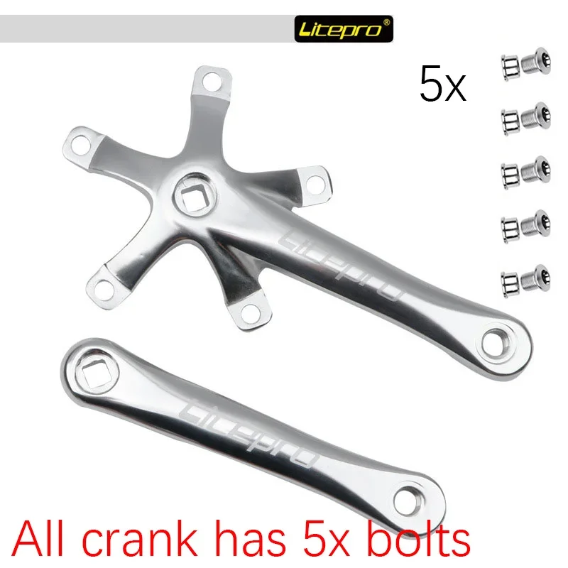 Litepro MATEに対応♪軽量スパイダーチェーンリング53T BCD130 Litepro Folding Bike Round Single Chainring – Litepro official store