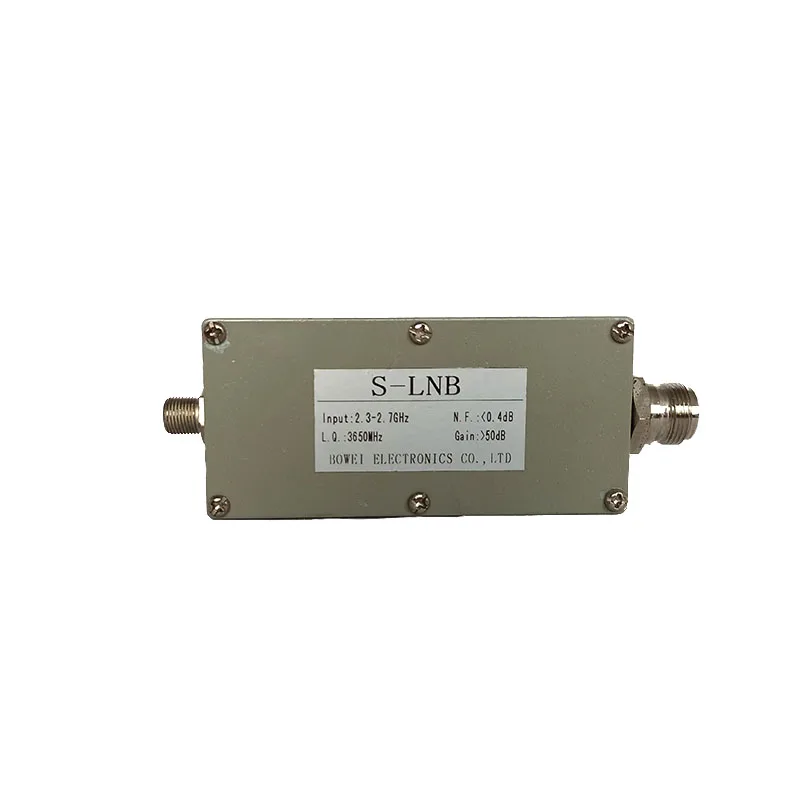 MMDS Down Converter LNB S Band Lnb 5.8 to 6.1GHz Manufacturer Singal HD Amplifier Satellite TV Receiver Engineering