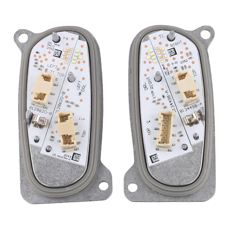 

A99F-для SEAT Leon светодиодные фары дневных ходовых огней с радиатором, модуль управления поворотниками 5FJ941475 5FJ941476