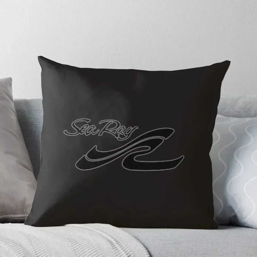 

Sea Ray Boat Black Logo Essential Throw Pillow Pillow Cases Decorative Decorative Sofa Cushions Cushion Cover For Sofa pillow