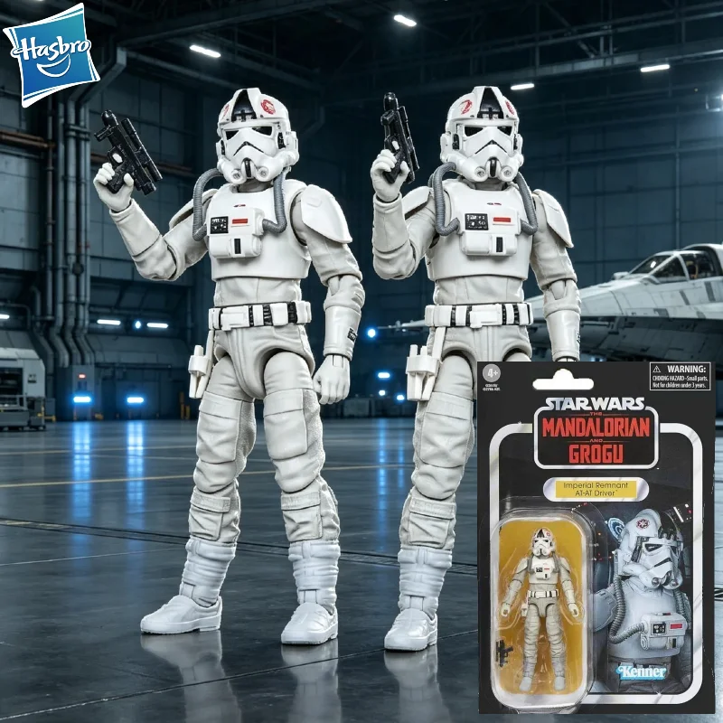 【in-stock】hasbro-genuine-star-wars-vintage-collection-imperial-remnant-at-at-driver-action-figure-collectible