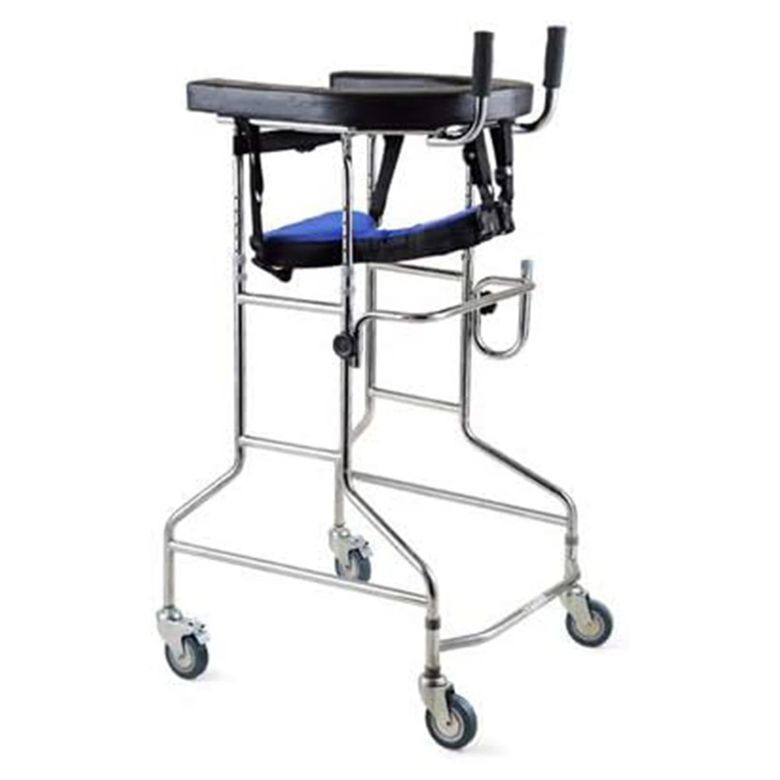 Lightweight Seniors Walker, One Handed Walker, Side Arm Style Walker, Upright Walkers, Lower Limb Training Walking Aid, for Indo