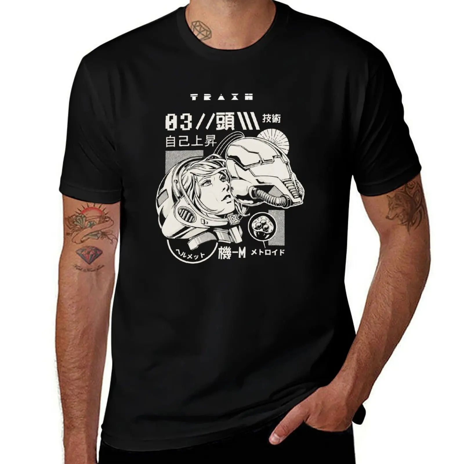 Samus Aran T-Shirt Lightweight Casual Summer T-Shirt